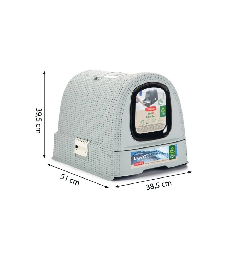 Beeztees Curver Kattenbak Grijs - Image 3