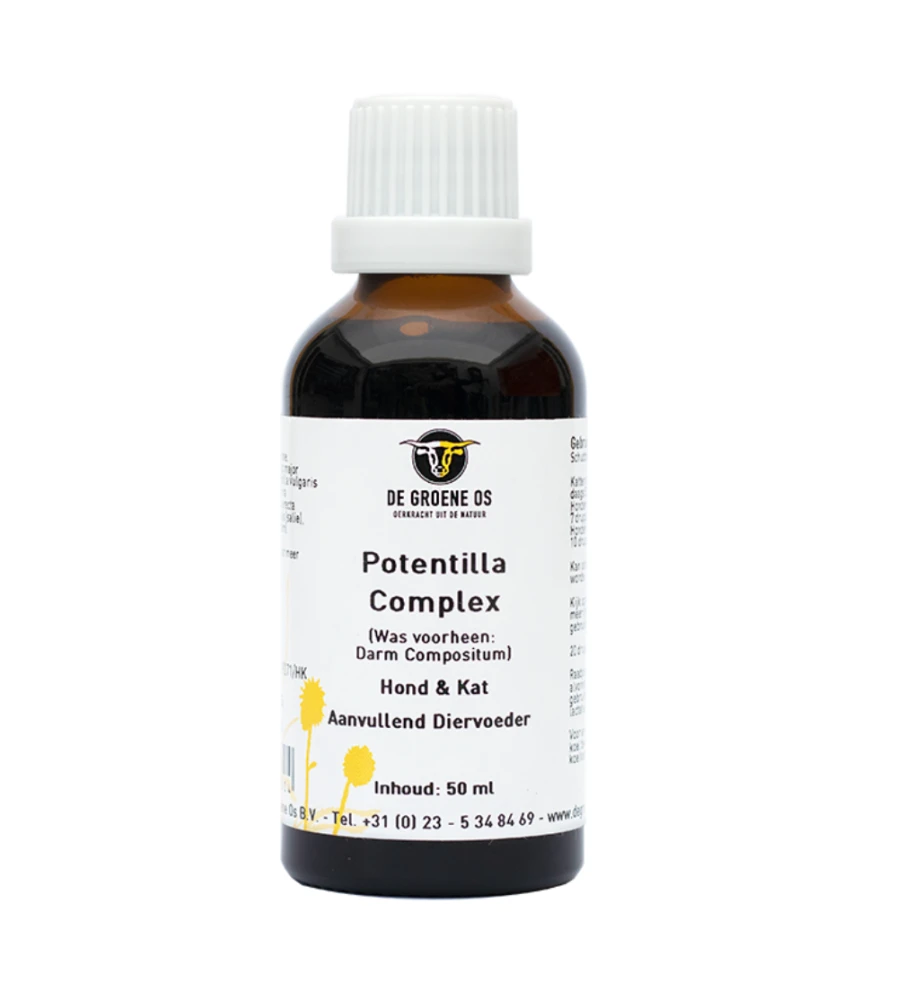 De Groene Os Potentilla Complex Hond & Kat - 50 Ml