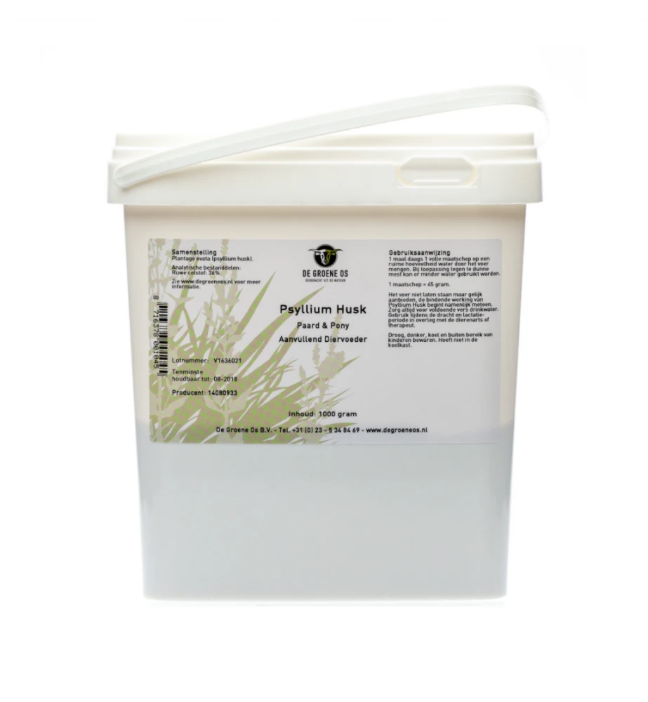 De Groene Os Psyllium Husk - 1 Kg