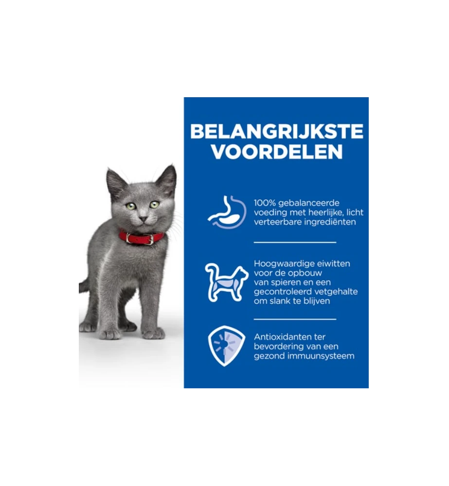 Hill's Science Plan Sterilised Kitten Met Kip - Image 4