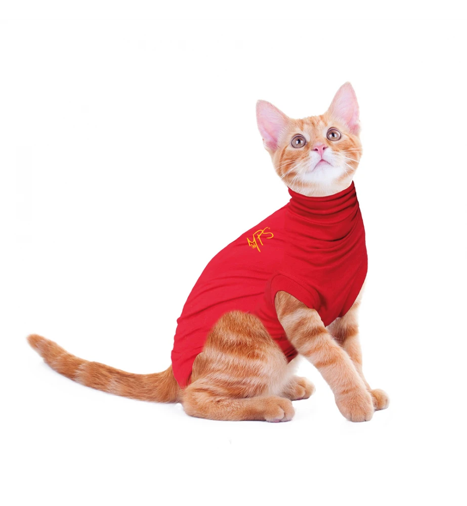 Medical Pet Shirt (Kat / Rood)
