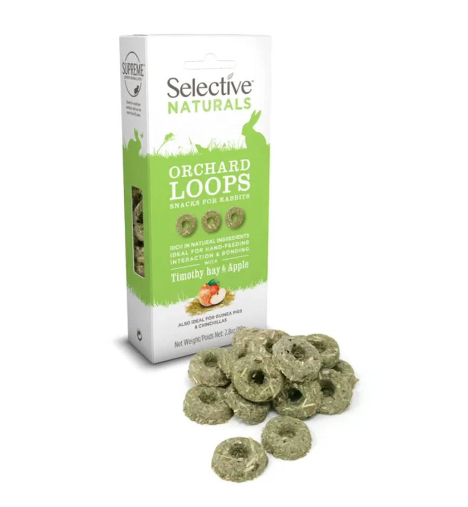 Supreme Selective Naturals Orchard Loops - 4 X 80 Gram